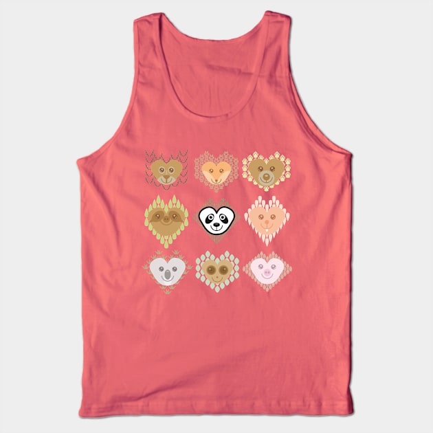 Spirit Animals Tank Top by lazynugu